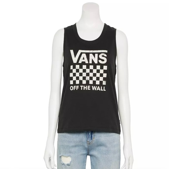 NEW VANS junior Lock Box Strappy Tank Top - Picture 2 of 5